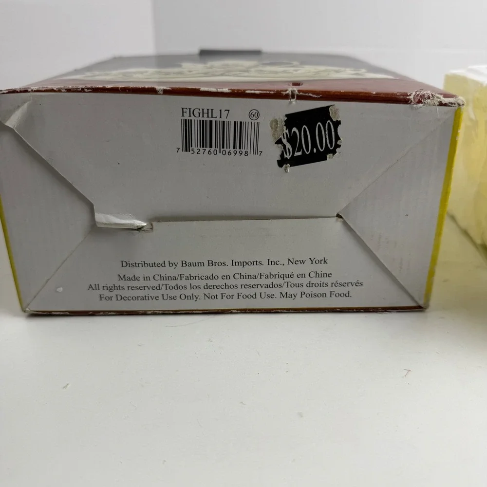 Formalities Baum Brothers Ivory Gold 10 Piece Mini Tea Set Holly Berry FIGHL17